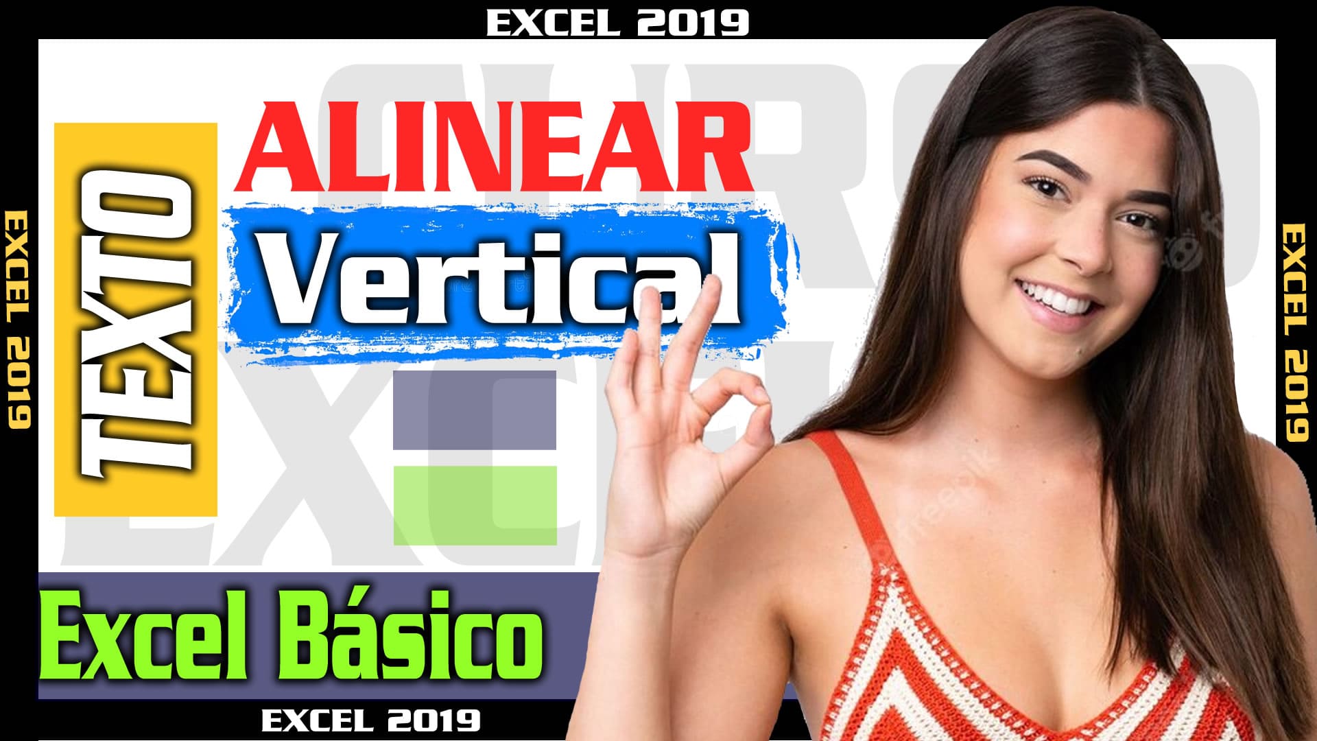 Como alinear texto verticalmente en Excel - curso de excel avanzado en huaquillas