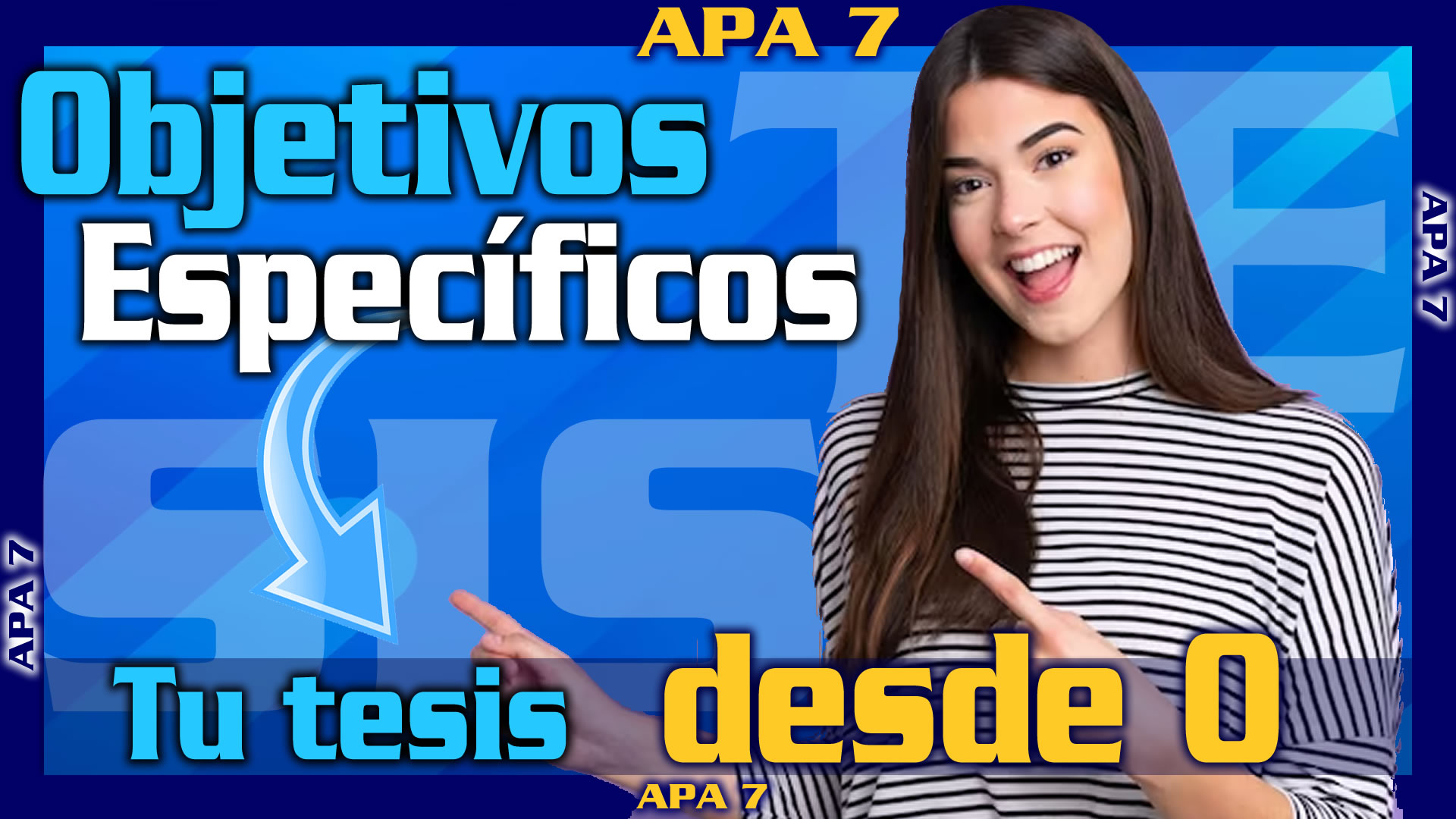 como hacer los objetivos especificos de una tesis