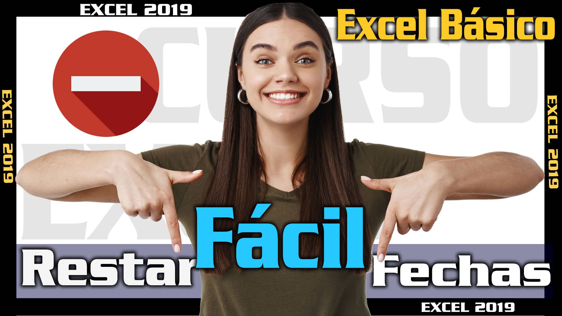 Restar años meses días a una fecha en Excel - excel gratis online curso huaquillas