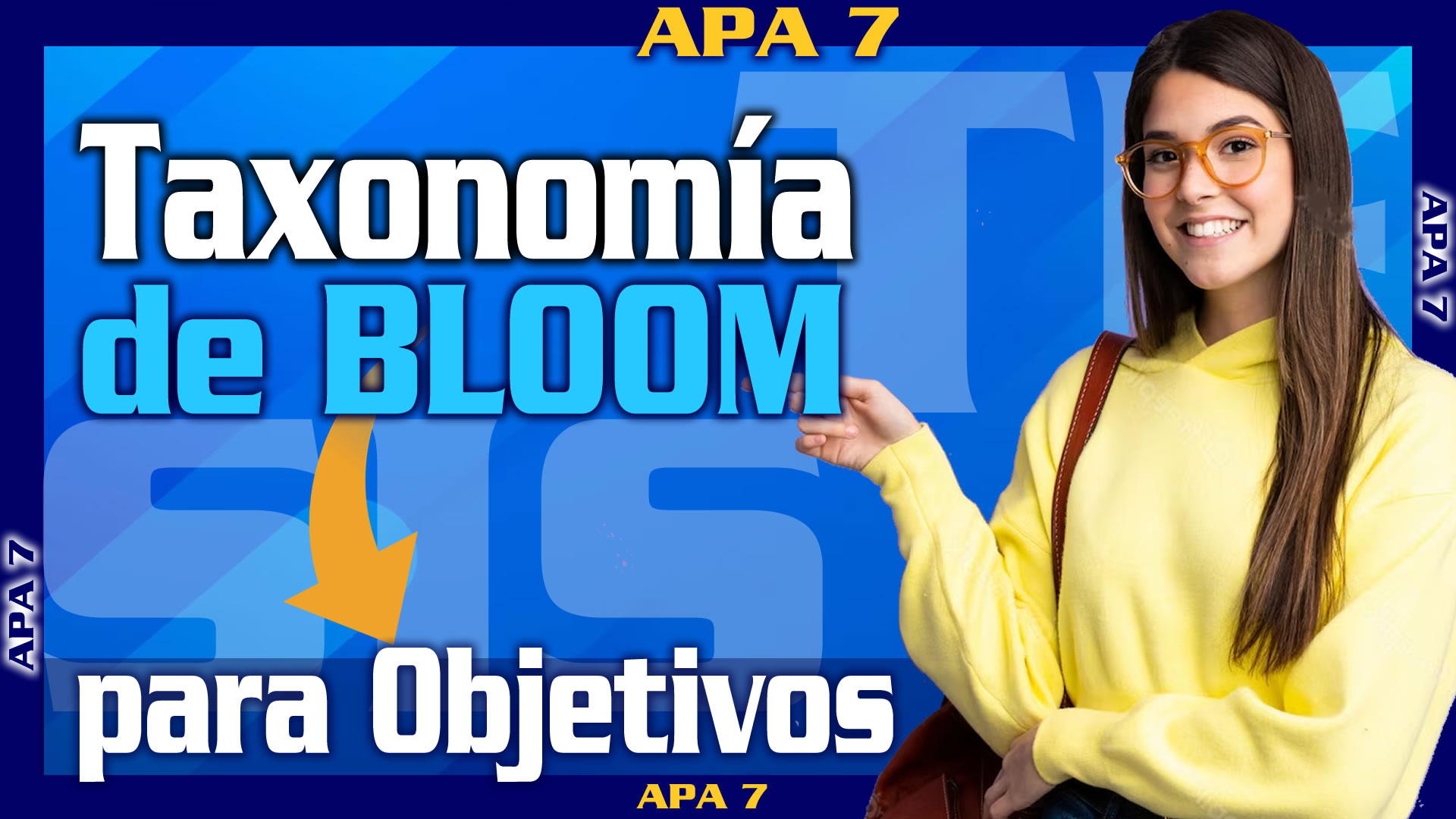 taxonomia de bloom para objetivos generales y especificos